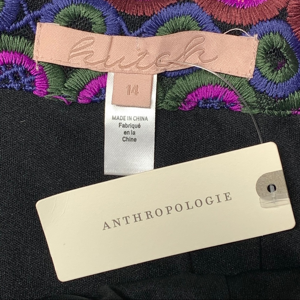 Anthropologie Hutch Ellen Mini Skirt Multicolor NWT size 14 - Picture 5 of 8